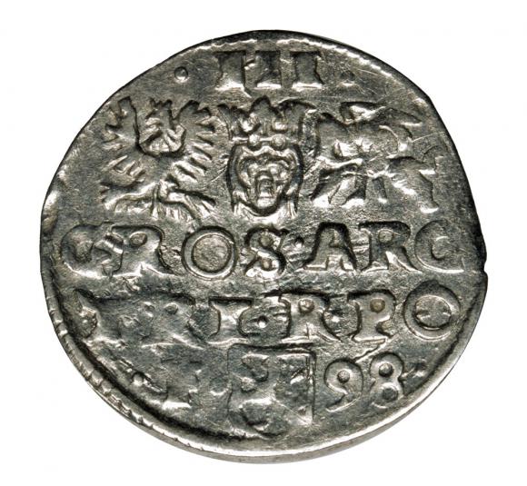 Trojak 1598 Zygmunt III Waza Polska Wschowa (2)