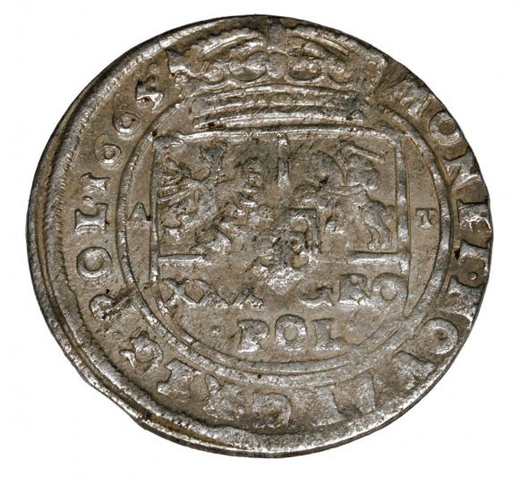 Tymf 1665 Jan Kazimierz Polska Bydgoszcz (2)