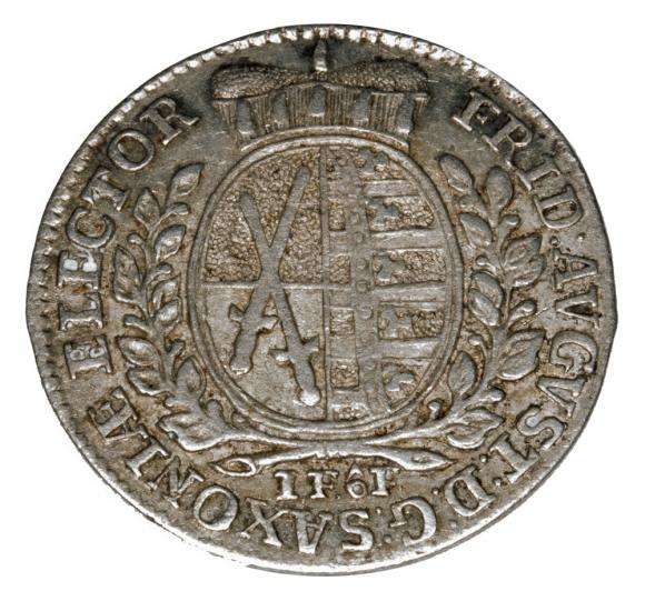 1/12 talara 1764 Fryderyk August III Niemcy Lipsk (1)