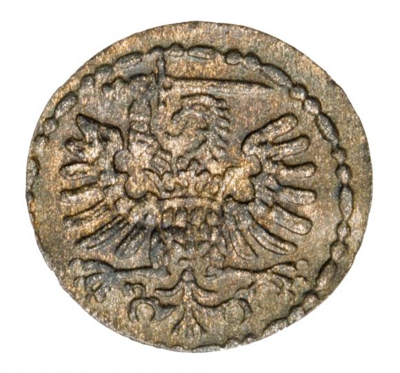 Denar 1592 Zygmunt III Waza Gdańsk (2)
