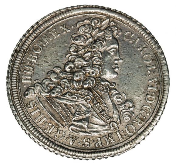 Talar 1714 Karol II Habsburg Śląsk Wrocław (1)
