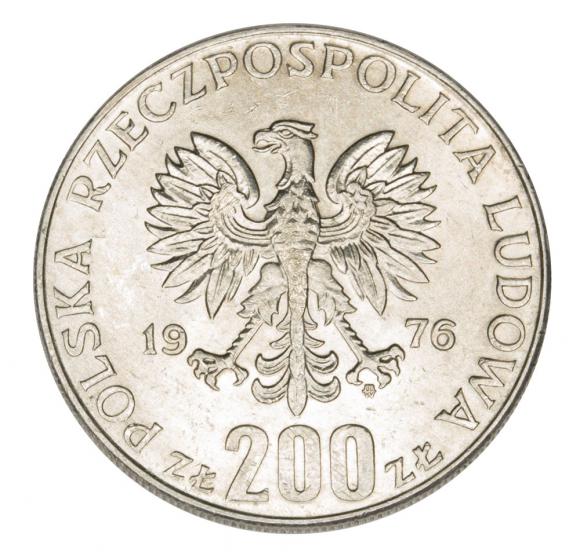 200 złotych 1976 Igrzyska XXI Olimpiady PRL Warszawa (2)