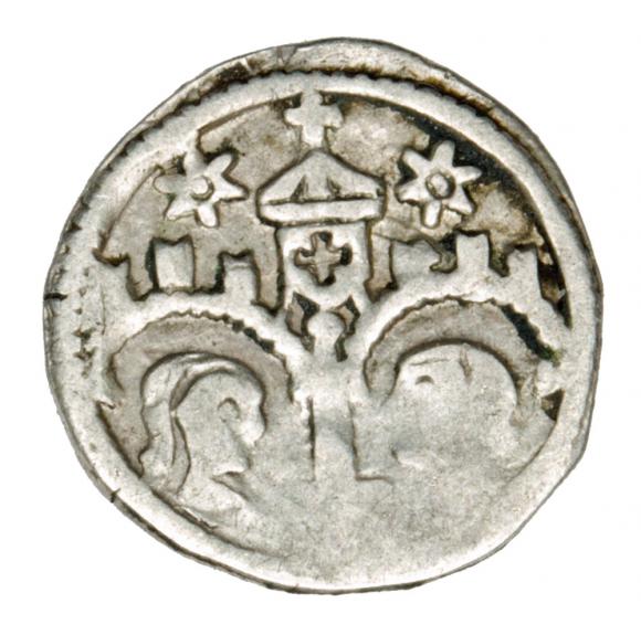 Denar 1272-90 Władysław IV Węgry (1)