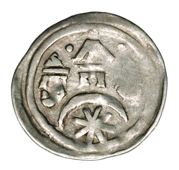 Denar 1205-1235 Andrzej II Węgierski Węgry (1)