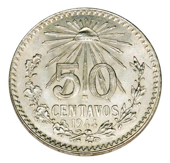 50 centavos 1944 Meksyk (2)