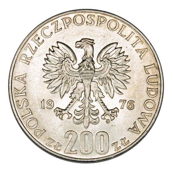 200 złotych 1976 Igrzyska XXI Olimpiady PRL Warszawa (2)