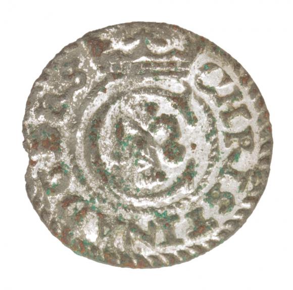 Szeląg 1641 Krystyna Waza Ryga (1)