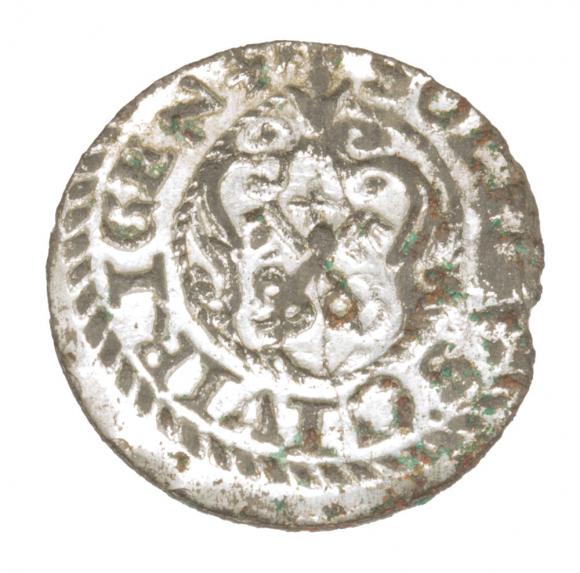 Szeląg 1641 Krystyna Waza Ryga (2)
