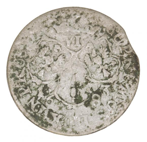 Szóstak 1683 Fryderyk Wilhelm Królewiec Prusy (2)