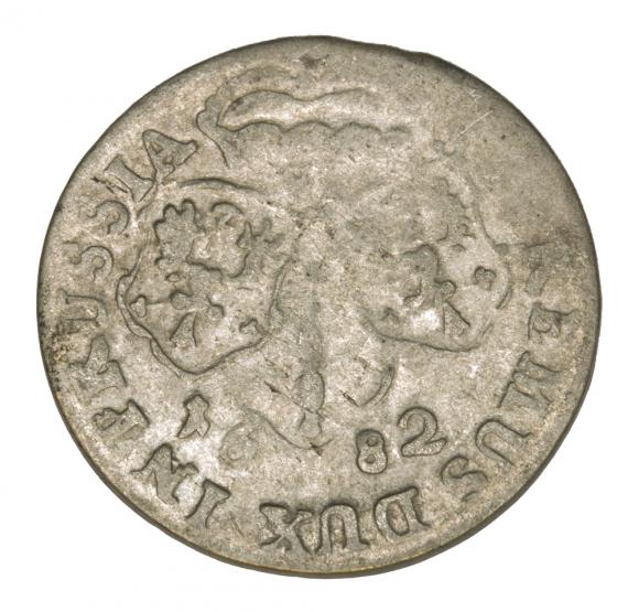 Szóstak 1682 Fryderyk Wilhelm Królewiec Prusy (2)