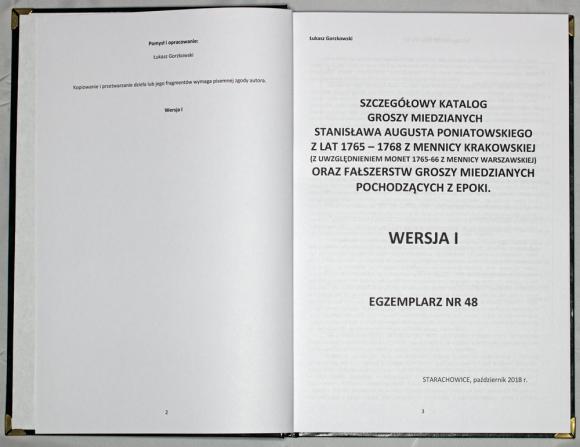 Szczegółowy katalog groszy Stanisława Augusta Poniatowskiego Łukasz Gorzkowski (2)