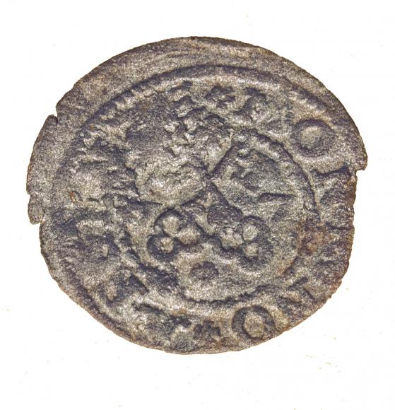 Szeląg 1577 Wolne Miasto Ryga (1)