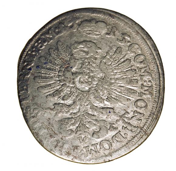 6 krajcarów 1715 Karol Fryderyk Wirtemberski Księstwo Oleśnickie Oleśnica (2)