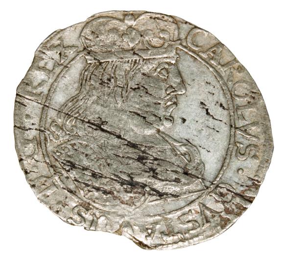 Szóstak 1658 Karol Gustaw Elbląg (1)