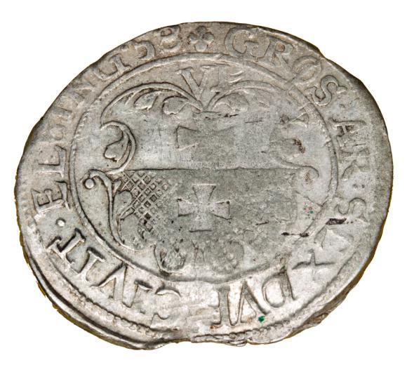 Szóstak 1658 Karol Gustaw Elbląg (2)