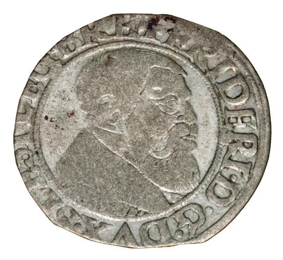 Grosz 1543 Fryderyk II Legnicki Księstwo Brzesko Legnicko Wołowskie Legnica (1)