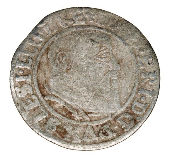 Grosz 1544 Fryderyk II Legnicki Księstwo Brzesko - Legnicko - Wołowskie Legnica (1)