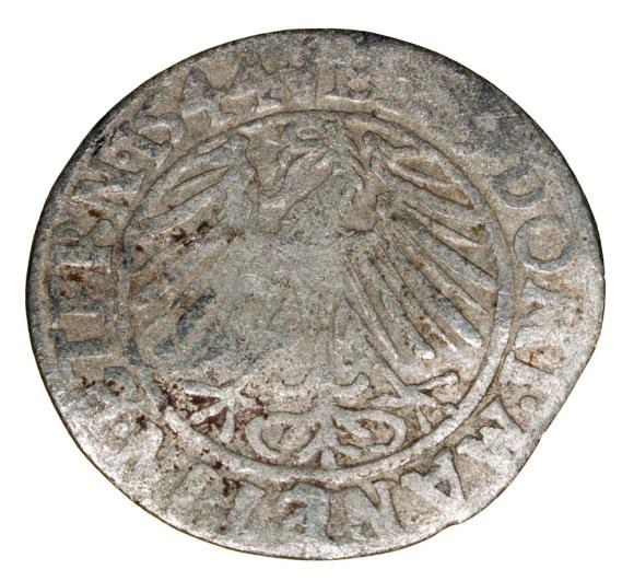 Grosz 1544 Fryderyk II Legnicki Księstwo Brzesko - Legnicko - Wołowskie Legnica (2)
