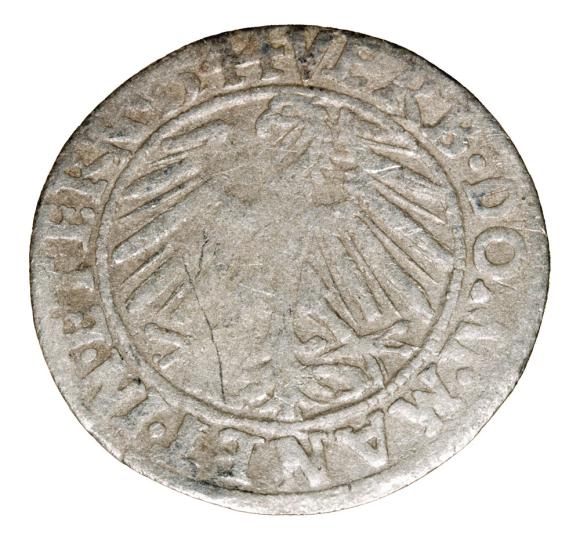 Grosz 1544 Fryderyk II Legnicki Księstwo Brzesko - Legnicko - Wołowskie Legnica (2)
