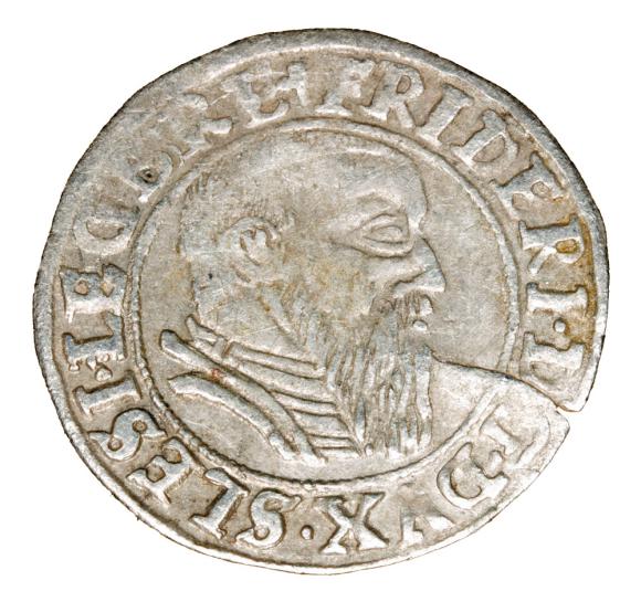 Grosz 1544 Fryderyk II Legnicki Księstwo Brzesko - Legnicko - Wołowskie Legnica (1)