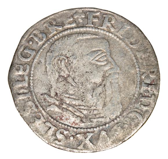 Grosz 1544 Fryderyk II Legnicki Księstwo Brzesko - Legnicko - Wołowskie Legnica (1)