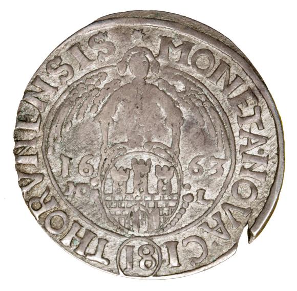 Ort 1663 Jan Kazimierz Toruń (2)