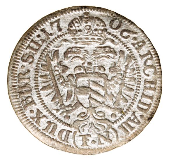 3 krajcary 1706 Józef I Habsburg Śląsk Wrocław (2)