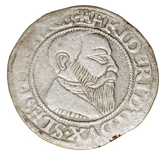 Grosz 1543 Fryderyk II Legnicki Księstwo Brzesko-Legnicko-Wołowskie Legnica (1)