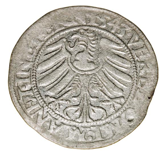 Grosz 1543 Fryderyk II Legnicki Księstwo Brzesko-Legnicko-Wołowskie Legnica (2)