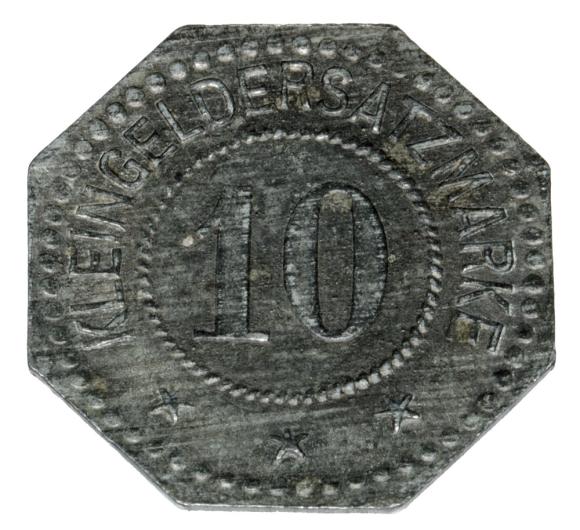 10 fenigów Lubawka Liebau  (1)