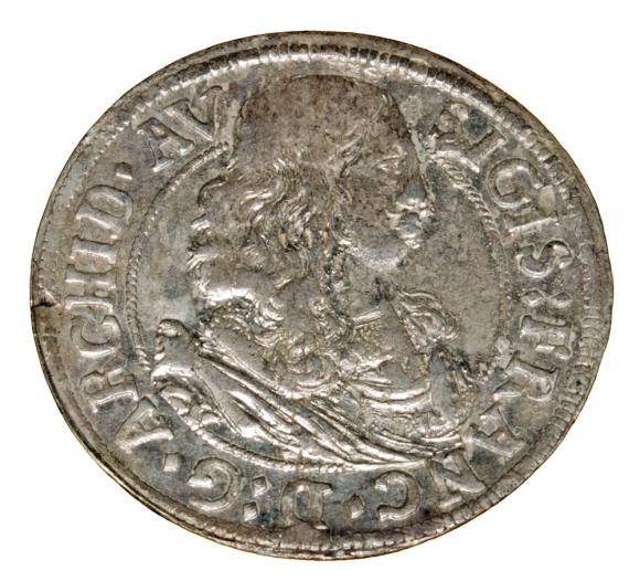 3 krajcary 1664 Zygmunt Franciszek Austria Hall (1)