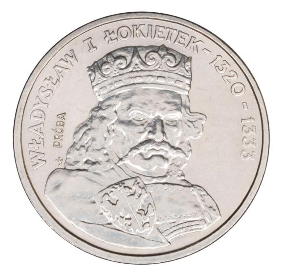 100 złotych 1986 Władysław Łokietek nikiel próba (1)