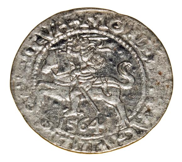 Półgrosz 1564 Zygmunt II August Wilno (1)
