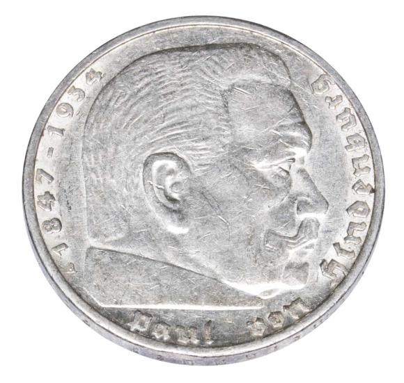 5 marek 1936 Niemcy Berlin Paul von Hindenburg A (1)
