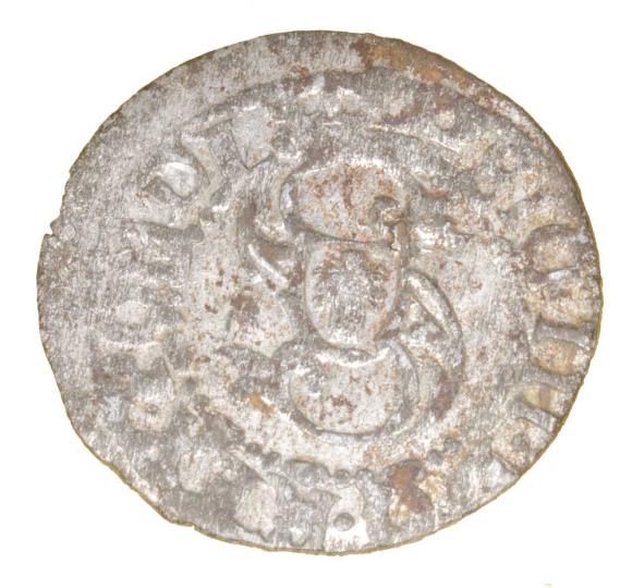 Szeląg 1618 Zygmunt III Waza Ryga (1)