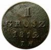 mini: 1 grosz 1812 Księstwo Warszawskie (1)