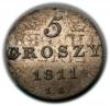 mini: 5 groszy 1811 Fryderyk August Księstwo Warszawskie (1)