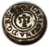 mini: Szeląg 1645 Krystyna Waza Ryga (1)