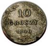 mini: 10 groszy 1840 Mikołaj I Romanow byłe Królestwo Polskie Warszawa (1)