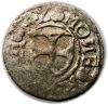 mini: Szeląg 1542 Herman von Bruggenei Zakon Kawalerów Mieczowych Rewal (1)