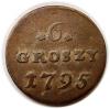 mini: 6 groszy 1795 Stanisław August Poniatowski Warszawa (1)