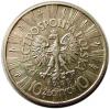mini: 10 złotych 1938 Józef Piłsudski II RP (2)