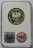 mini: 100 złotych 1977 Żubr próba grading (2)