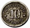 mini: 10 fenigów 1919 Racibórz / Ratibor (1)