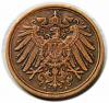 mini: 1 fenig 1905 Wilhelm II Hohenzollern Niemcy Berlin (2)