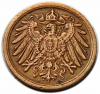 mini: 2 fenigi 1908 Wilhelm II Hohenzollern Niemcy Berlin (2)