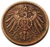 mini: 2 fenigi 1911 Wilhelm II Hohenzollern Berlin (2)