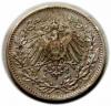 mini: 1/2 marki 1909 E Wilhelm II Hohenzollern Niemcy Muldenhutten (2)