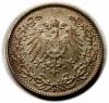 mini: 1/2 marki 1914 Wilhelm II Hohenzollern Niemcy Hamburg (2)
