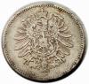 mini: 1 marka 1873 Wilhelm I Hohenzollern Niemcy Hanower (1)